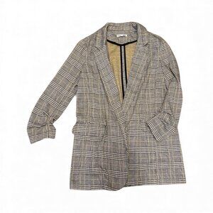 Dex Plaid Blazer | Size M | 3/4 Length Sleeves | VGUC